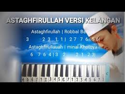 Not angka pianika sholawat qomarun / not angka kisah sang rosul by not angka pianika part2 : Not Pianika I Astagfirullah Versi Kelangan Youtube
