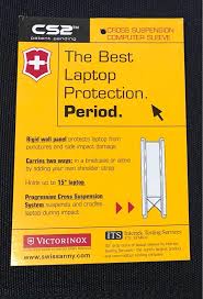 + 3 967,72 rub доставка. Victorinox Cs2 Laptop Sleeve Computers Tech Parts Accessories Laptop Bags Sleeves On Carousell