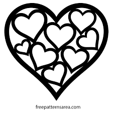 The procedure of browsing for great models that fit your taste. Heart Shaped Vector Template For Valentines Day