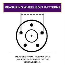 A wheel with 5 lugs won't have a symmetrical set of bolts. How To Measure Wheel Bolt Pattern