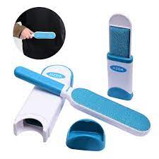 Fur Lint Remover Pet Hair Cleaner Self Cleaning Base Double Sided Brush Unbranded Pet Hair Cleaner Lint Remover Pet Hair