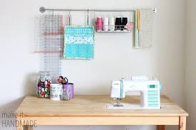 10 Beautiful Ikea Hacks The Benson Street Diy Sewing Table Sewing Table Sewing Room Organization