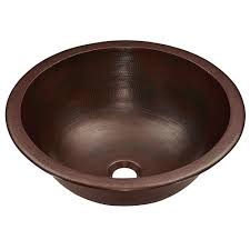 copper bathroom sink