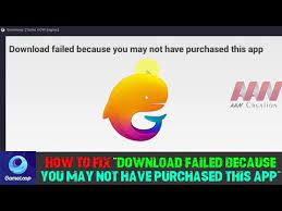 How To Fix Download Failed Because You May Not Have Purchased This App Tencent Game Emulator Steemit