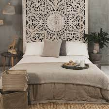 71 Large Wall Art King Size Bed Sculpture Bohemian Etsy Headboards For Beds White Paneling Furniture