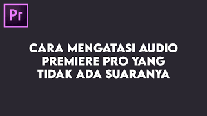 Dimana yang biasanya kita ngerjain cape banget untuk menaik turunkan suara musik untuk membuat sebuah dialog. Cara Mengatasi Audio Premiere Pro Yang Tidak Ada Suaranya Youtube