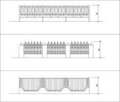 These cad block are saved in an autocad 2004 or 2007 format. Iron Railing Design Autocad Blocks Collections All Kinds Of Forged Iron Gate Cad Blocks Architectural Cad Drawings