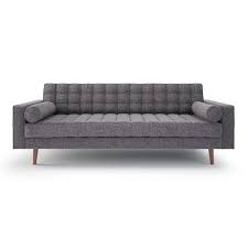 Define camara chesterfield style armchair blue velvet dark ash wood legs. Modern Contemporary Sofas And Couches Allmodern