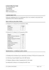 Cv Examples Sri Lanka Cv Cvexample Template Example Cvtemplate Like Love New Homedecor Quotes Newyear Reze Cv Format For Job Cv Format Cv Examples