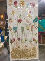 Pin By Mary Ellen Anderson On Shattered Glass Art Broken Glass Crafts Glass Art Glass Art Projects