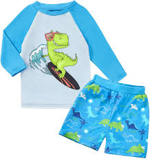 Crafted from fast drying fabric and made with smooth flatlock seams, your kid will have no. Amazon Com Toddler Boy Swimsuit Kids Swim Set Bathing Suit Summer Swimwear Swimming Trunks Clothing Shoes Jewelry