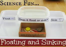 Students have frequent experiences with objects floating and sinking in the bath, in a swimming pool. Floating And Sinking Science Activity Learning 4 Kids