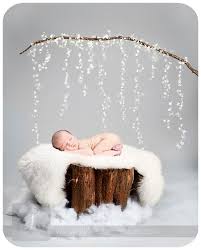 Snow Baby 4x6 Softbox To Camera Right 1x3 Hairlight Top Left Branch With Ice Held By Daddy To Right Winter Newborn Newborn Baby Photography Baby Photos