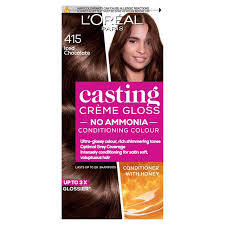 L'oreal paris casting creme gloss. L Oreal Paris Casting Creme Gloss Semi Permanent Hair Dye Iced Brown 415 Sainsbury S