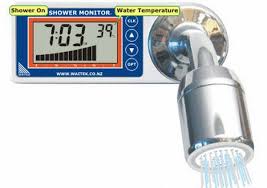 Shower Timer Which After A Preset Time Produces An Irritating Sound But I M Afraid Our Daughter Would Only Sing Loud Amazing Bathrooms Home Automation Shower