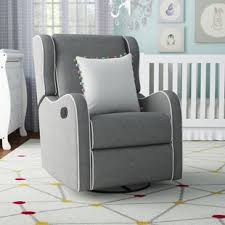 Moreover, this chair comes with the rocker feature, so you can easily and safely rock your baby in this chair. Chair And A Half Glider Rocker Wayfair