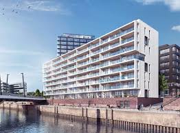 Auf beiden seiten des längsten hafenbeckens der hafencity werden die konturen eines nachhaltigen „urbanen dorfes inmitten der großstadt zunehmend sichtbar. On Board Baakenhafen Hamburg Hafencity Garbe Immobilien Projekte Neubau Immobilien Informationen
