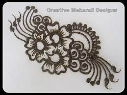 Mehandi designs are very famous among every woman. Arabic Flower Patch Henna Mehndi Design Tutorial Kina