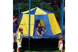 The tent can also be used for playing or for sleepovers. Best Trampoline Tents 12 14 15 Ft Top 10 Reviews Of 2020