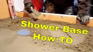 Users that searched for mud shower base. How To Install Mud In A Shower Floor Youtube
