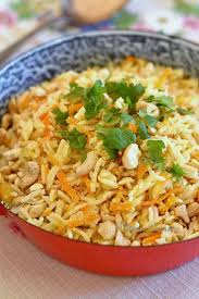 Riz Aux Carottes Une Plume Dans La Cuisine En 2020 Riz Cuisine Recette Thailandaise