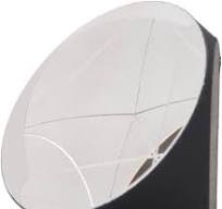 Prisma de cubo de esquina, 1 en vidrio óptico Retrorreflector triédrico  original, tamaño estándar 1.000 in pirámide revestido de plata prisma  cónico ...