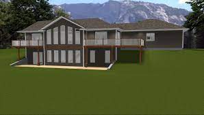 Discover house plans with a daylight basement that includes a separate entrance from outside! Walkout Basements By E Designs 4 Unique House Plans Craftsman Style House Plans Craftsman House Plans