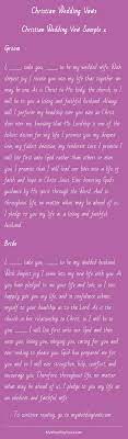 Christian Wedding Vows Christian Wedding Vows Traditional Wedding Vows Christian Wedding