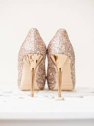 16 Grown Up Ways To Use Glitter At Your Wedding Gold Wedding Shoes Quinceanera Shoes Glitter Shoes