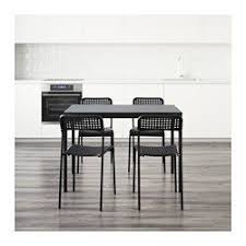 Tarendo Adde Table And 4 Chairs Black Ikea Ikea Chair Dining Room Table Chairs
