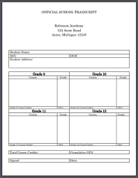 Official High School Transcript Template For Homeschool Word Or Pdf Homeschool Homeschooling High School Transcript High School Homeschool Transcripts