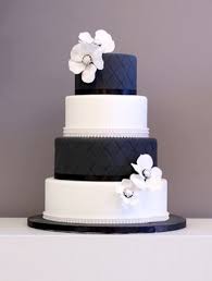 Blue Wedding Cake Wedding Ideas For Brides Grooms Parents Planners Https Navy Blue Wedding Cakes Wedding Cakes Blue Black And White Wedding Cake