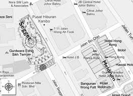 Sispaa sistem pengurusan aduan awam mbjb. Study Areas In Relation To The Old City Centre In Johor Bahru Source Download Scientific Diagram