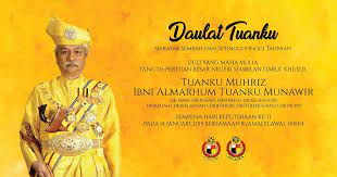 We have heard loved him. O Xrhsths Mcoba Sto Twitter Merafak Sembah Dan Setinggi Tinggi Tahniah Kepada Duli Yang Maha Mulia Yang Di Pertuan Besar Negeri Sembilan Tuanku Muhriz Ibni Almarhum Tuanku Munawir Sempena Hari Ulang Tahun Keputeraan Yang