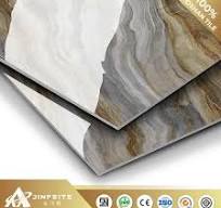 Golden Line 3D Reflection Marble Tile Porcelain Ceramic ...