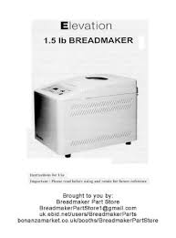 $3.69 with subscribe & save discount. Elevation Woolworths Bread Maker Model 376d0180 Instruction Manual Recipes Pdf Document
