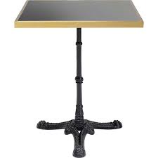 La sélection produits leroy merlin de ce jeudi au meilleur prix ! Bistro Table Kaffeehaus Rim Square Schwarz 60x60 Kare Design