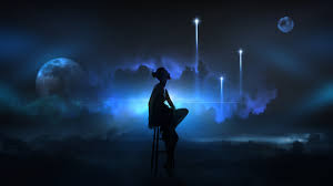 Check spelling or type a new query. Woman Is Sitting On Chair In Space Background Hd Trippy Wallpapers Hd Wallpapers Id 52611