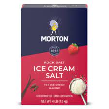 Morton Ice Cream Salt Morton Salt