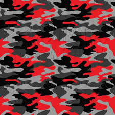 Heat press for 17 to 20 seconds at 320f. Red Black Camouflage Patterned Htv