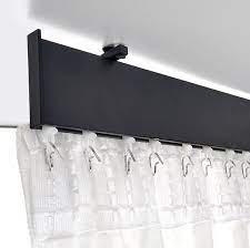 Not only are the brackets made from nylon, but so are the gliders that carry the curtain. Ceiling Bracket S 3 For Flat Track S 3 Black Matt