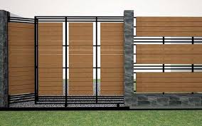 Selain itu, pagar ini dibuat menjulang tinggi dan susunannya rapat sehingga menjadikannya pagar yang cukup aman untuk rumah minimalis kamu. 70 Desain Pagar Rumah Minimalis Kayu Dan Besi Pagar Modern Pagar Kayu Desain Pagar