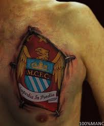 The german has chosen to ink his back with a design featuring himsel… Manchester City Fc Tattoos