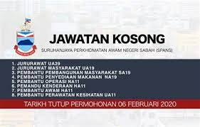 Sabah ialah satu daripada 13 negeri yang terdapat di malaysia dan merupakan negeri kedua terbesar di malaysia selepas sarawak yang terletak di utara pulau borneo, iaitu pulau ketiga yang terbesar di dunia. Jawatan Kosong Kerajaan Negeri Sabah 2018 Jawatan Kosong 2018 Negeri Sabah Terbuka Pmr Spm Diploma Kerja Kosong Sabah Julai 2018 Jet Skaa