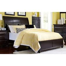 Broyhill bedroom furniture near me. Broyhill Beds Farnsworth 4856 Queen Sleigh Headboard Bed Queen From American Furniture Outlet