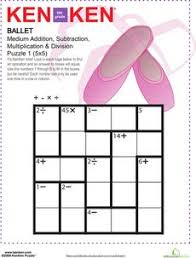 They are also called calcudoku, mathdoku, and web kendoku. 27 Kenken Ideas Maths Puzzles Education Com Math