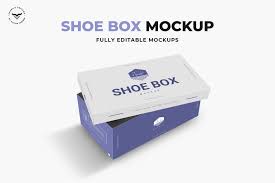 The wine mockup is accompanied by a handy box template, and they are both easily customizable. Shoe Box Mockups By Victorthemes On Creativemarket Graphicdesign Art Design Illustration Creative Artist Artwork Graphic D Box Mockup Shoe Box Mockup