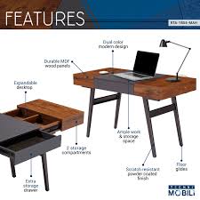 Extra space storage selected docusign based on its overall ease of use and complete integration with salesforce. Techni Mobili Expandable Modern Desk With Storage
