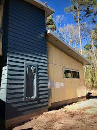 In spaces with a lot of natural light, grays harbor looks more like a charcoal with a blue undertone. Exterior Paint Colors For A Modern House Hello Crofts