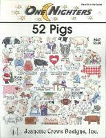 59 christmas motifs, cross stitch (one nighters, jeanette crews designs #466). Inc One Nighters 22 Napkin Rings 401 Jeanette Crews Designs 1990s Leaflet Counted Cross Stitch Pattern Vintage Art Collectibles Fiber Arts Safarni Org